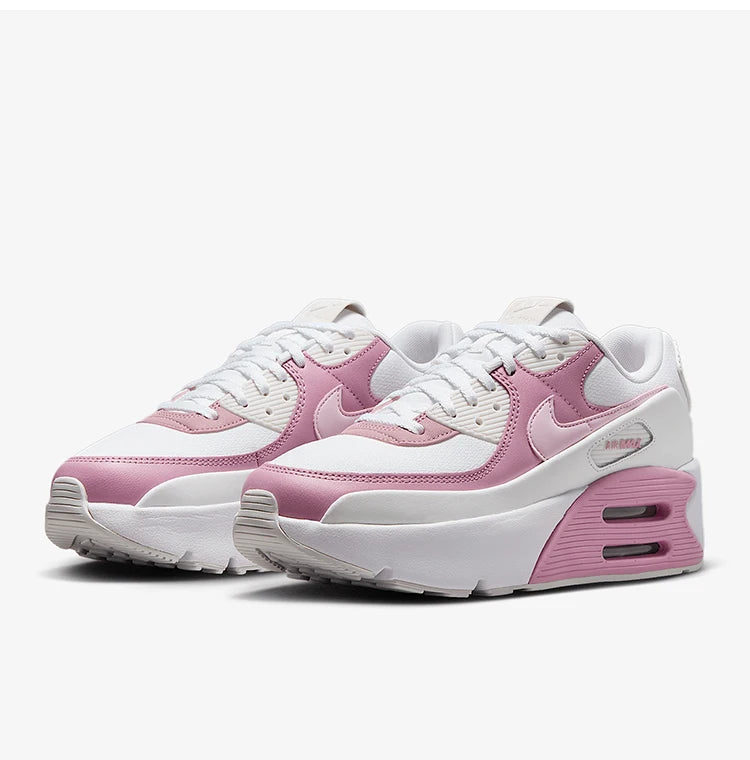 Nike Official Genuine AIR MAX Women's Thick Sole Low-Top Cushioned Air Cushion Sports Shoes FD4328-110
