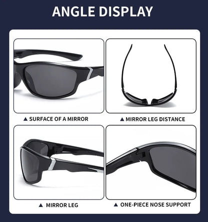 Okum fashion polarized glasses UV400, anti UV, glare, strong light, suitable for cycling, driving, fishing, etc