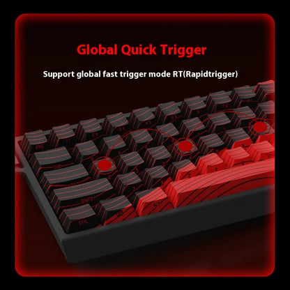 Teclado Mecânico Madcatz Mad60 Mad68 HE 8k com Interruptores Magnéticos, Com Fio, 60%/68%, Teclado Gaming com Rapid Trigger e Personalização