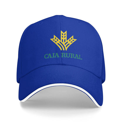 Brilliant Caja Rural Baseball Cap  Street Style Unisex Men Hip Hop Hats Sun Print Outdoor Sports Snapback Cap