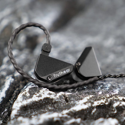 Auscultadores com Fio Híbridos Truthear HEXA 1DD+3BA – Auriculares In-Ear Monitor IEM de Alta Fidelidade com Cabo Banhado a Prata 0.78 2Pin
