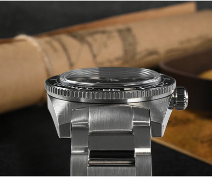 San Martin New 62mas 37mm Diver Mens Watch Classic Luxury Sapphire PT5000 SW200 Automatic Mechanical Watches Date 20Bar Luminous