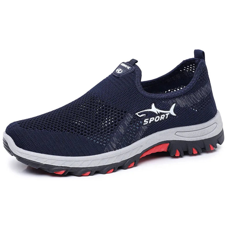 Men's summer sneakers, sporty men's mesh shoes, breathable sports shoes, canvas lightweight sneakers, cheap shoes clearance