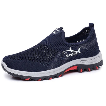 Men's summer sneakers, sporty men's mesh shoes, breathable sports shoes, canvas lightweight sneakers, cheap shoes clearance