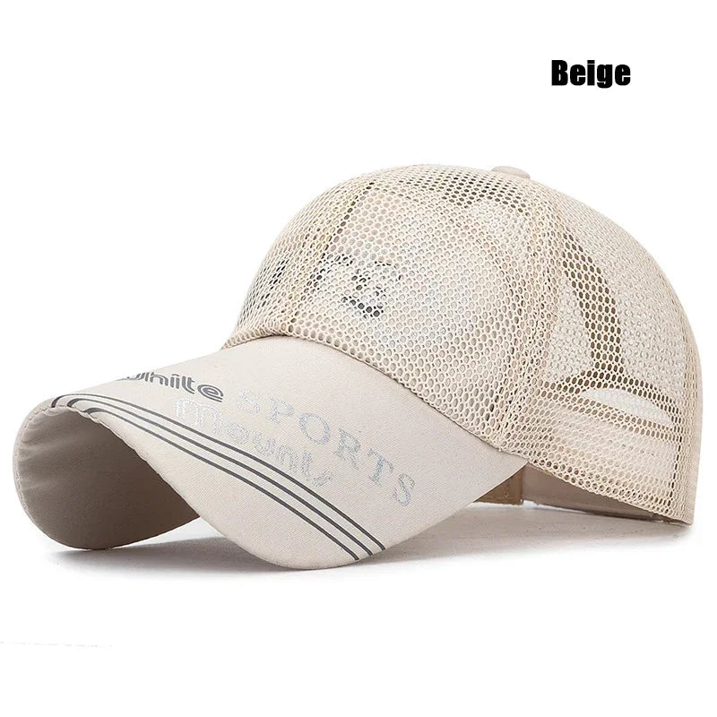 Fashion Accessories Print Pattern Breathable Brim Baseball Cap Unisex Outdoor Travel Casual Sport Adjustable Snapback Hat