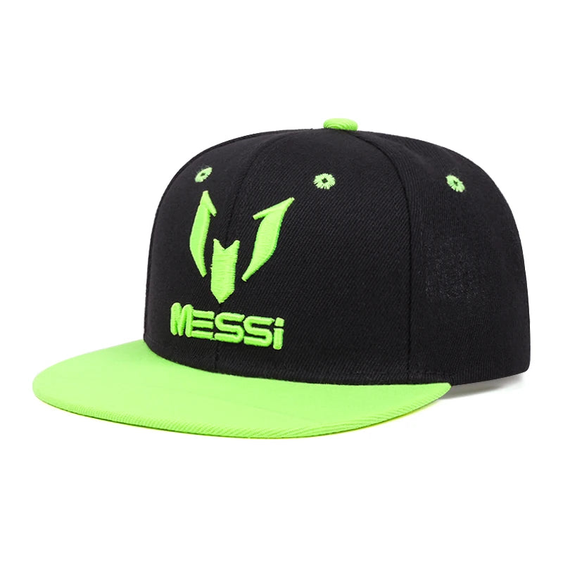 Fashion Children Kids Messi CR7 Neymar Embroidery Baseball Caps Boys Girls Cap Snapback Hat Hip Hop Hat  Adjustable Cowboy Hat