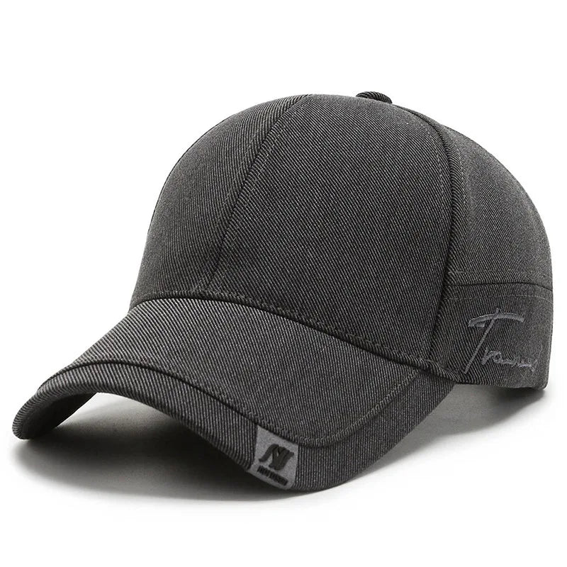 Schnelltrocknende Sonnenkappe für Damen, Outdoor-Freizeit-Sportmütze für Herren, Baseballkappe in Übergröße (60–65 cm), verstellbare Sonnenblende, Schirmmütze