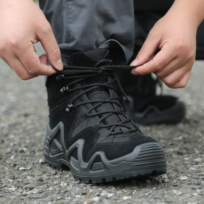 Hommes tactique militaire formation désert bottes mâle en plein air Camping randonnée escalade Trekking chasse chaussures antidérapantes sport baskets