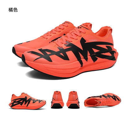 Sports Shoes for Men, Casual Running Shoes, Unisex Jogging Shoes, Popcorn Outsole, Lightweight Breathable Sports Shoes, Women's Non-Slip Shock-Absorbing Athletic Running Shoes 34-44