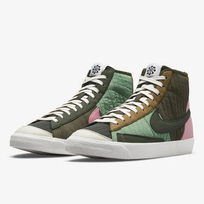 Ténis desportivos unissexo Nike BLAZER oficiais, de cano médio, para uso casual, DD8024-300