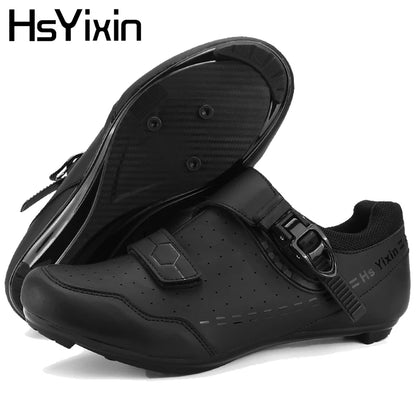 Mountain Bike Shoes Men's Cycling Shoes Quick Ratchet Buckle Compatible with SPD System Pedal for Indoor Outdoor Women MTB Shoes