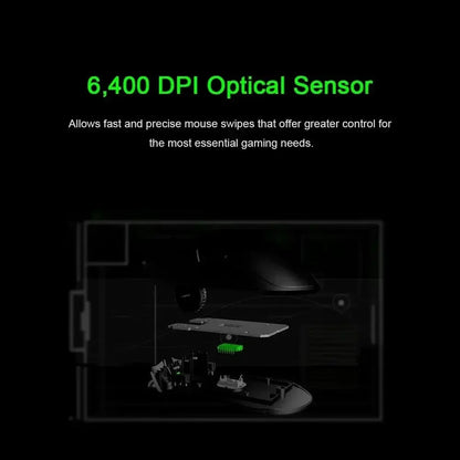 Razer REGALO DI CAPODANNO regalo Thunder Snake Viper Mini mouse gaming cablato per computer e laptop Esports con luce RGB, mouse per mani piccole
