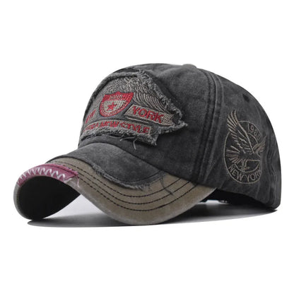CNTANG Summer New Baseball Cap Men's Fashion Embroidered Pentagram Letter Caps Men Casual Cotton Designer Hip Hop Hat Snapback