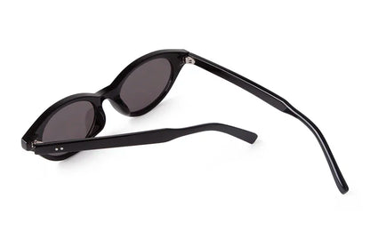 Trend Tortoise Shell Cat Eye Sunglasses 2025 Women Men Brand Designer Sun Glasses Cateye Rivets Narrow Frame Shades Female UV400