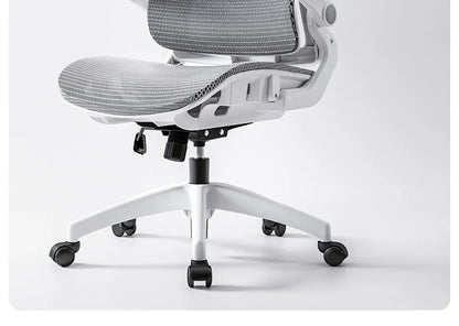 Ergonomic Gaming Chair with 3D Lumbar Support, Adjustable Office Chair, Breathable Mesh Racing Chair, Swivel Computer Chair with High Density Cushion