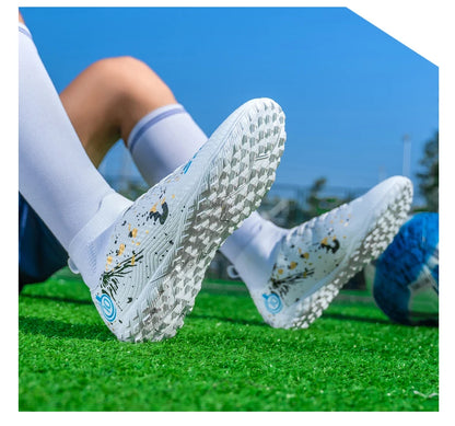 New Men's Professional Soccer Shoes Non-slip Football Boots Unisex Breathable Futsal Sports New Cleats Drop Shipping Ultralight