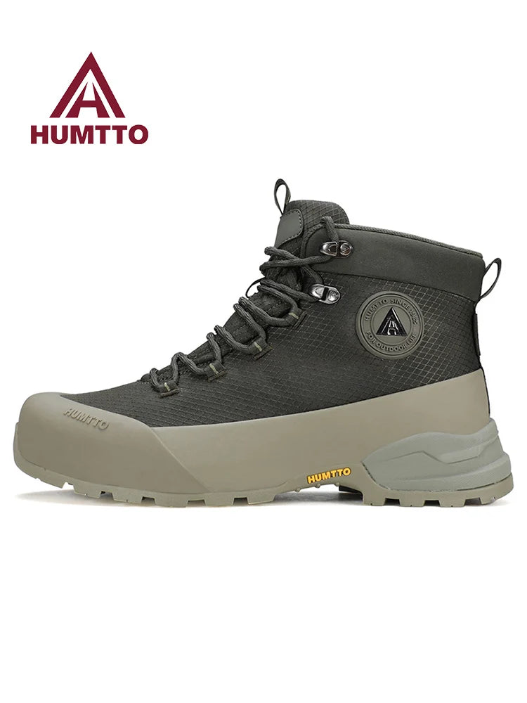 HUMTTO Hiking Shoes Men Winter Outdoor Sports Climbing Shoes Hunting Boots Warm Outdoors Ankle Travel Boots Trekking Sneakers