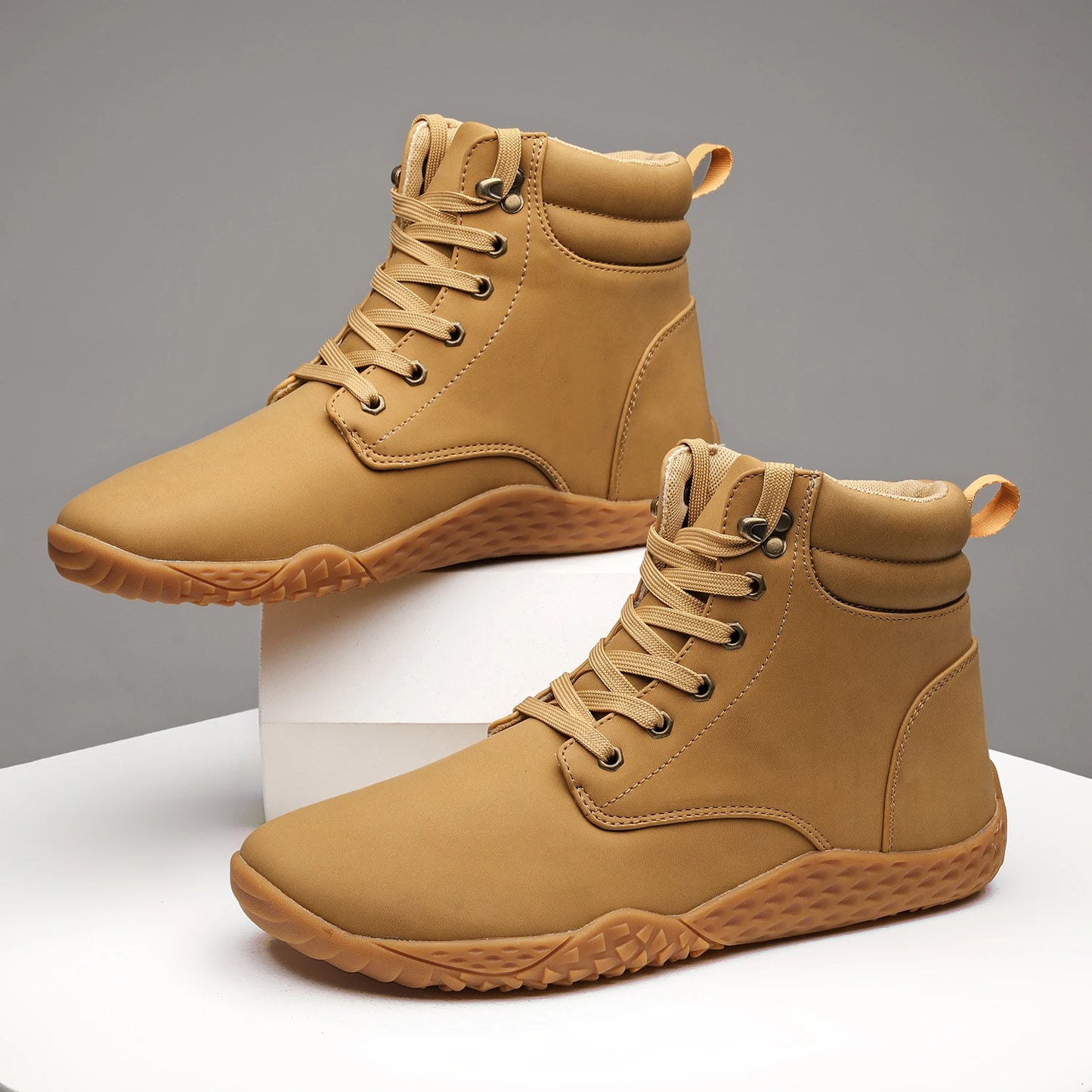 Work Lightweight Sports Shoes 41-46 Men's Shoes Wide Barefoot Sneakers Seasonal Outdoor Breathable Versatile Casual Trendy Shoes