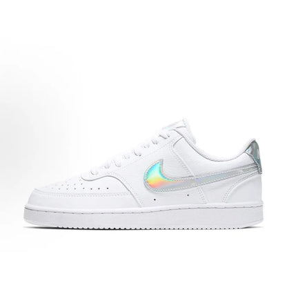 Nike Court Vision 1 Low Next Nature Mukava, monipuolinen ja kestävä matalavartinen tenniskenkä Naisten Valkoinen/Sininen DH3158-107