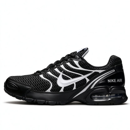 Nike Air Max Torch 4, chaussures de course décontractées à tige basse, confortables et polyvalentes, modèle unisexe, blanc et bleu, 343851-104.