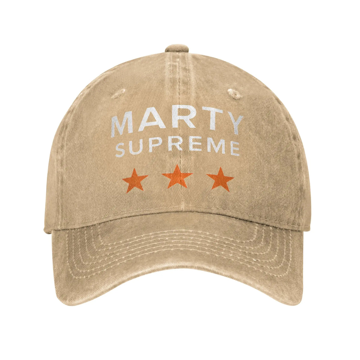 Marty Supreme Movie Print Cap for Men Women Cotton  Trucker Hat Daily Wear Baseball Cap Adjustable