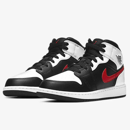 Nike originale AIR JORDAN 1 da uomo, scarpe da basket sportive mid top ammortizzate 554724-075