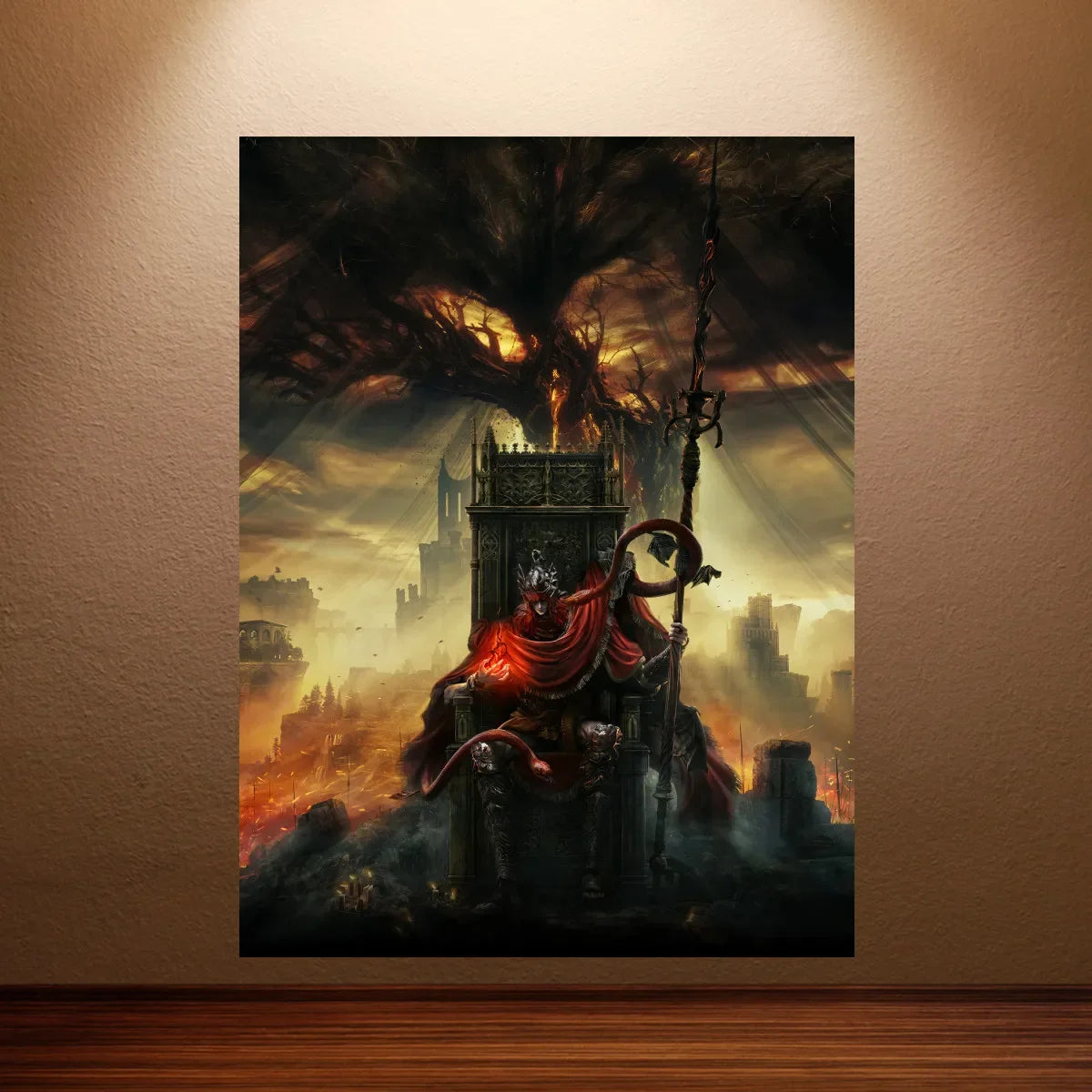 Kratos Poster God of War Game Poster Classic Video Games Poster Canvas Wall Painting Game Room Wall Decor Room Wall Ar