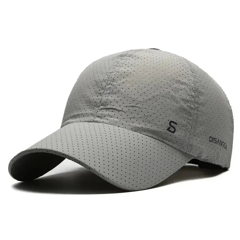 Fashion Design Running Cap Thin Quick Drying Breathable Duck Tongue Outdoor Men's Sun Summer Fishing Avisor Baseball Cap