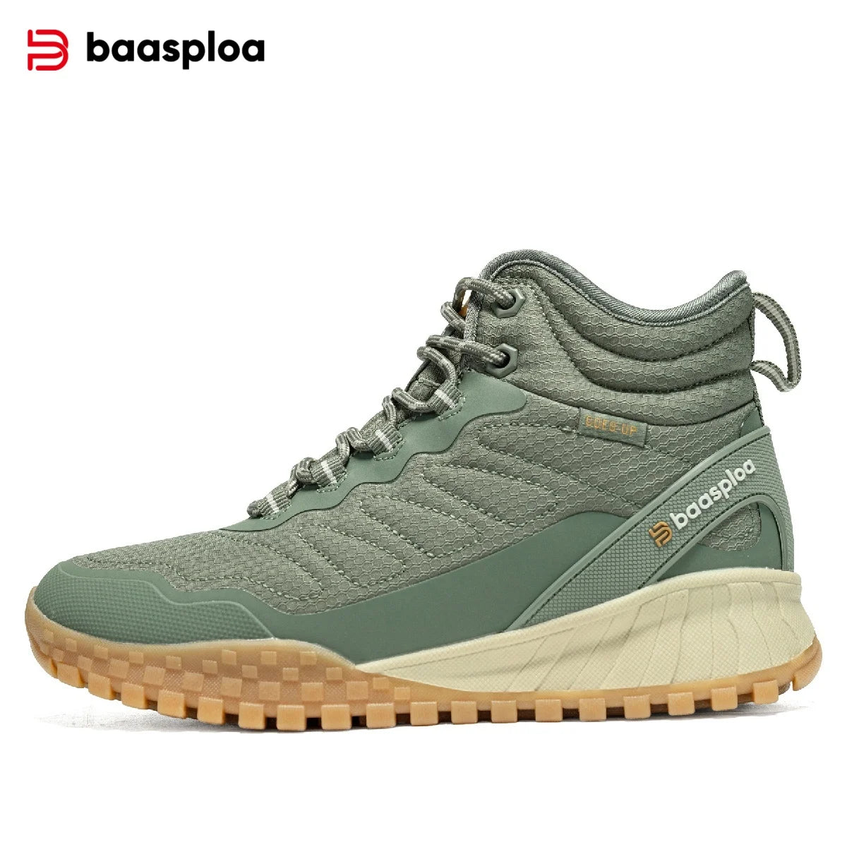 Baasploa Winter Women’s Sneakers Plush Warm Snow Boots Non-Slip Waterproof Shoes Women’s Outdoor Boots Walking Shoes