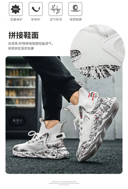 Shoes men Sneakers Male casual Mens Shoes tenis Luxury shoes Trainer Race Breathable Shoes fashion loafers running Shoes for men