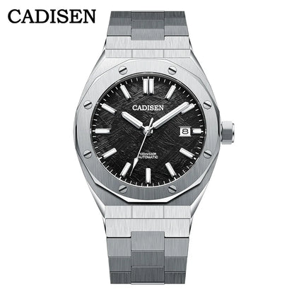 CADISEN Luxury Design 42MM Men Watches Japan MIYOTA 8215 Sapphire Glass Mechanical Automatic Watch Men 100M Waterproof