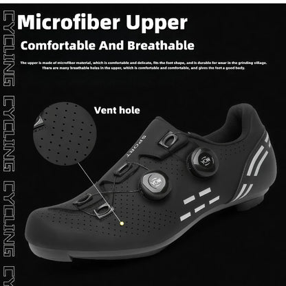 Sapatos de Ciclismo de Alta Qualidade para Homem SPD Autoencaixe Estrada Bicicleta Desporto Sapatos de Ciclismo MTB de Montanha Antiderrapantes para Mulher 36-47