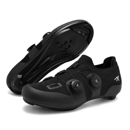 Professional Men's Cycling MTB Shoes Route Cleats Speed Road Bike Sneakers Racing Women Flat Bicycle Mountain SPD Biking Footwear