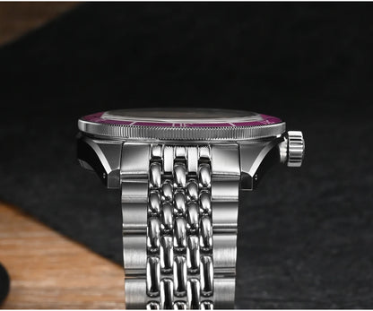 San Martin 39.5mm Summer Dive Watch Fashion Fun Fruit Series Men Sports Watches NH35 Automatic Mechanical 20 ATM SN0116 Reloj