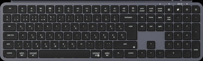 Teclado inalámbrico ultrafino Keychron B6 Pro con distribución ISO, tamaño completo, portátil y ligero, conexiones 2.4GHz y Bluetooth