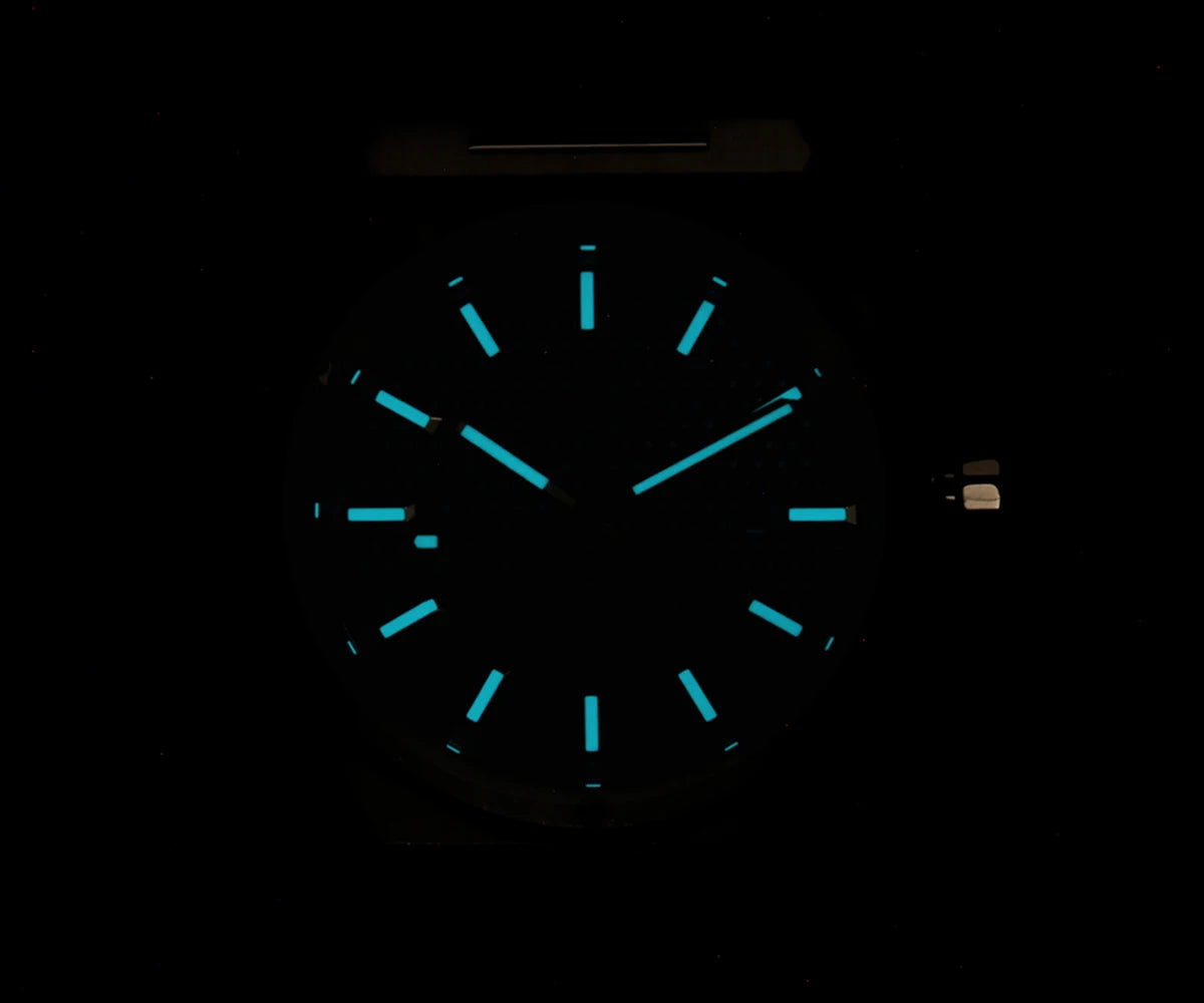 Cronos New Rhombus Perlage 39mm Dial PT5004 Miyota 90S5 See-through Caseback Men Automatic Wristwatches 10ATM Lumious