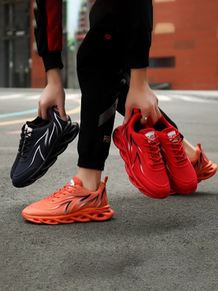 Social Shoe Pánske sieťované priedušné pohodlné bežecké a turistické topánky Outdoorové pánske športové topánky Zapatos Hombre Najpredávanejšie