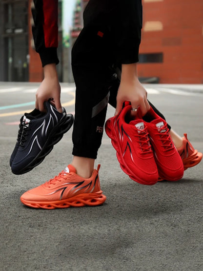 Social Shoe Pánske sieťované priedušné pohodlné bežecké a turistické topánky Outdoorové pánske športové topánky Zapatos Hombre Najpredávanejšie