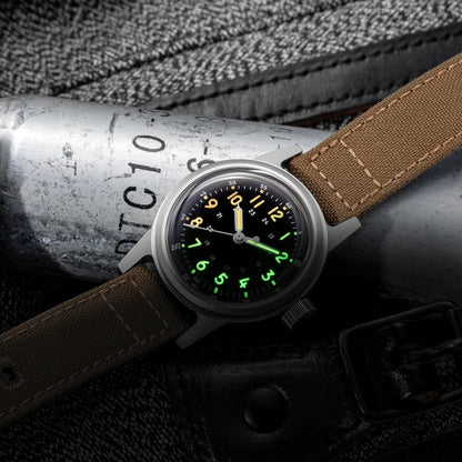 THORN Retro Military Watch 36mm Watch Made of NH35A Movement SHY-043 Sport Watch Unisex Men's and Women's Luxury