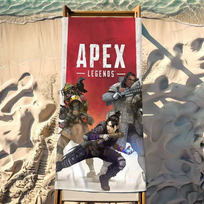 Game Apex Legends Towel Beach Shower Bath Travel Lightweight Skin Friendly for Pool Camping Cruise Summer