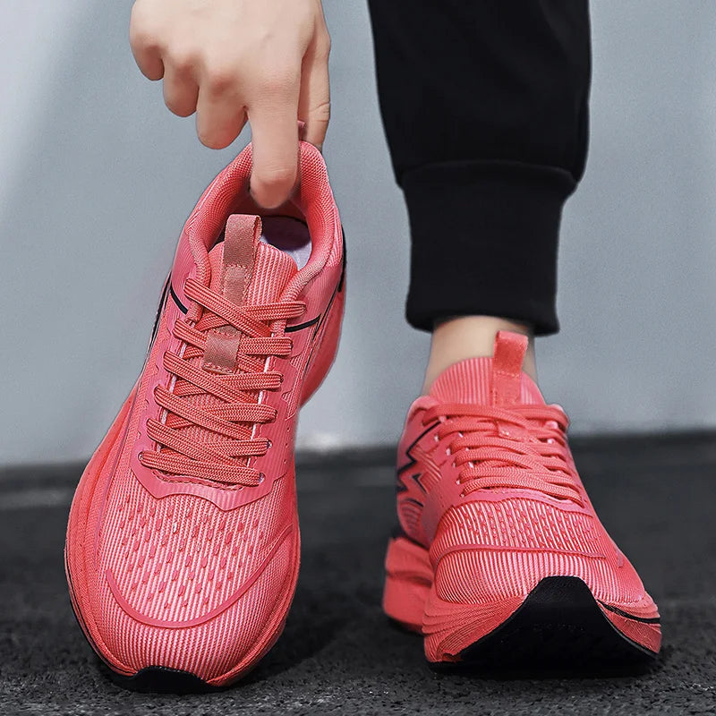Zapatillas de running modernas para hombre y mujer, calzado deportivo casual cómodo y transpirable, zapatillas juveniles para deportes al aire libre y caminar