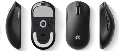 MCHOSE A7 V2 Rato Gaming Sem Fios Leve, Dupla Taxa de Polling de 8,000Hz, PAW3950 TI, Rato Gaming para Esports e Escritório
