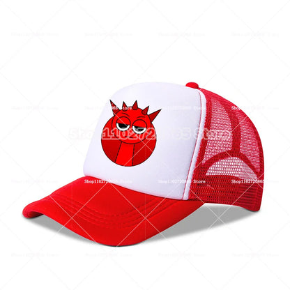 Cappellino da baseball Sprunkis: semplice, alla moda, sportivo, casual, copricapo popolare, cappellini con personaggi anime, cappellino estivo per proteggersi dal sole, regalo di compleanno