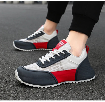 Protección de marca 2026 nuevas zapatillas casuales versátiles de moda deportiva para hombre, ligeras, antideslizantes, transpirables y resistentes al desgaste