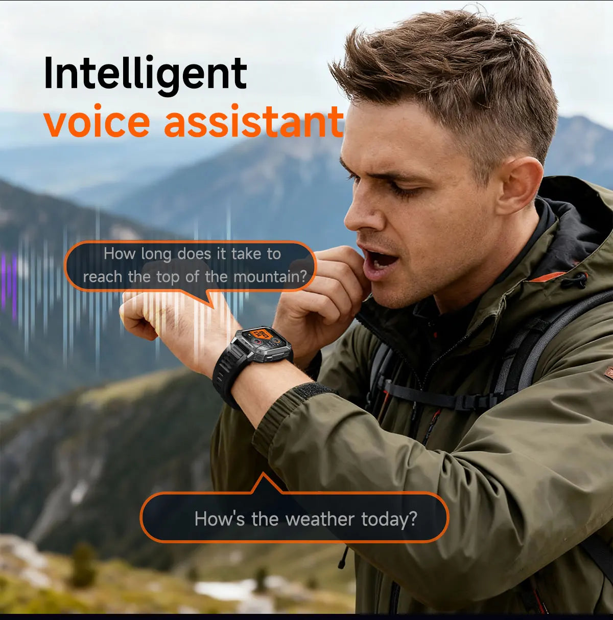 2026 TANK New 1400mAh Military GPS Smart Watch Men 2.01" AMOLED Screen 10ATM Waterproof Clock SOS Call Flashlight Smartwatch iOS
