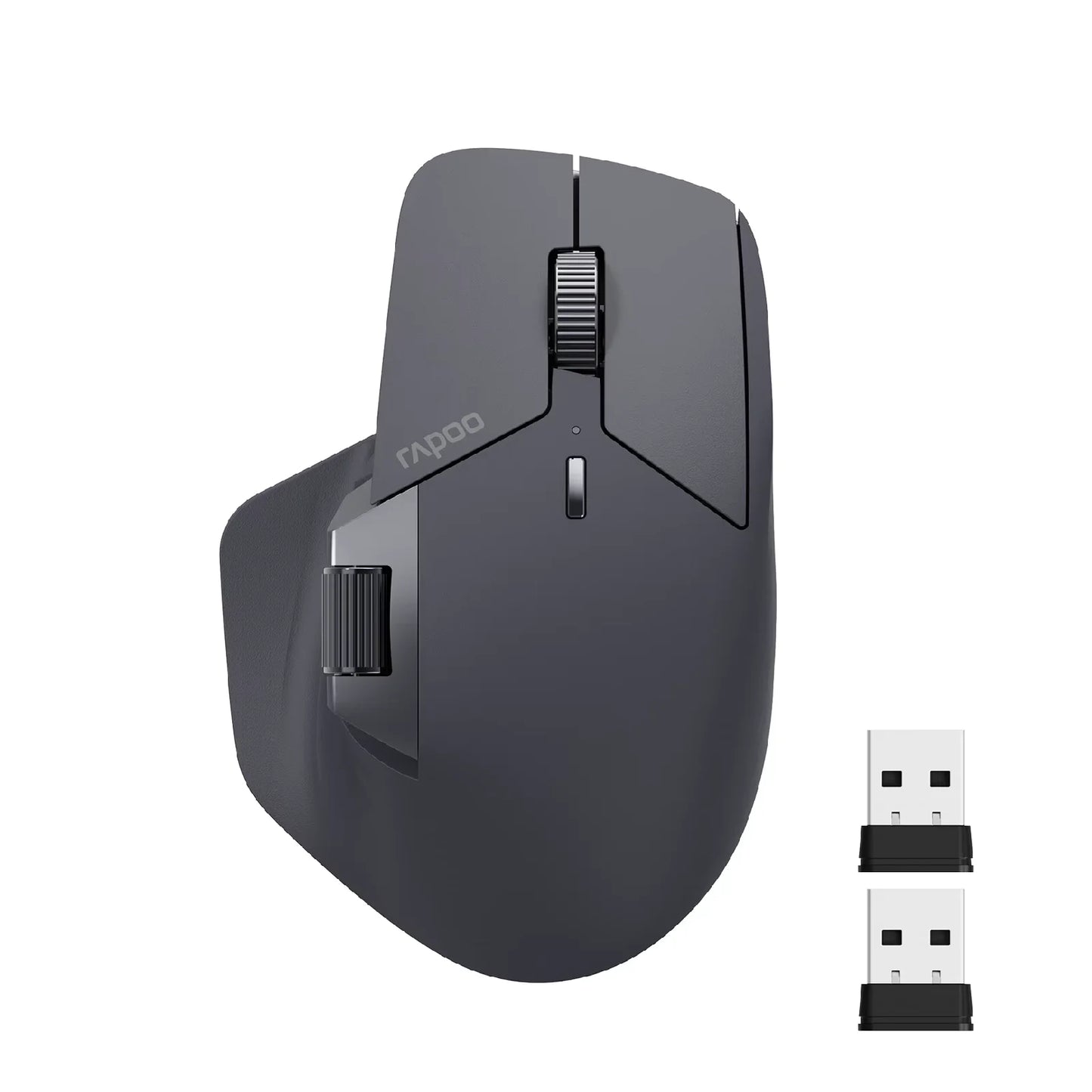 Rapoo MT760/MT760Mini Multi-mode Rechargeable Wireless Bluetooth Mouse Ergonomic 4000 DPI Support Up to 4 Devices Office Mice