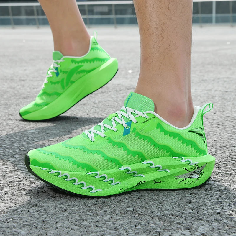 New Summer Original Men's and Women's Sports Shoes Lightweight Marathon Running Shoes Breathable Foot Protection Walking Shoes