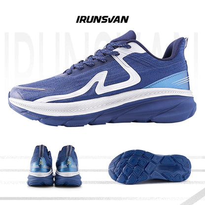 IRUNSVAN 2026 Original Air Cushion Running Shoes Fitness Jump Exercise Breathable Sports Shoes Men's Walking Shoes