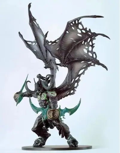 36cm herní periferie World of Warcraft, 7. král lichů Illidan Stormrage, anime figurka, model, dekorace na stůl, dárky, hračky pro děti