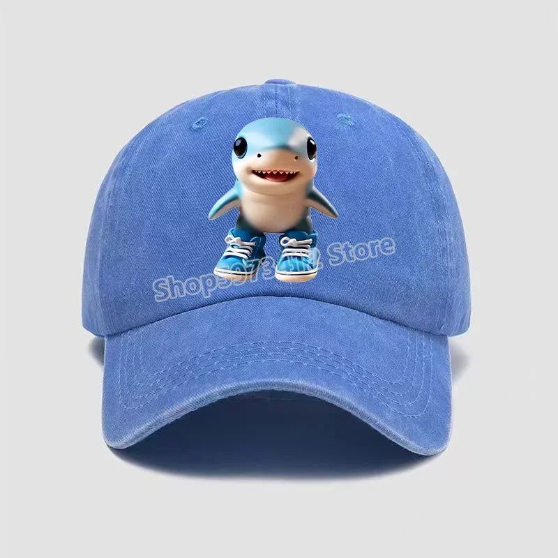 Italienisch Brainrot Damen Herren Mützen Kinder-Baseballmütze Accessoires Mütze Jungen Mädchen Mützen Verstellbar Herren Trucker-Mütze Sonnenhut Kinder Geschenk